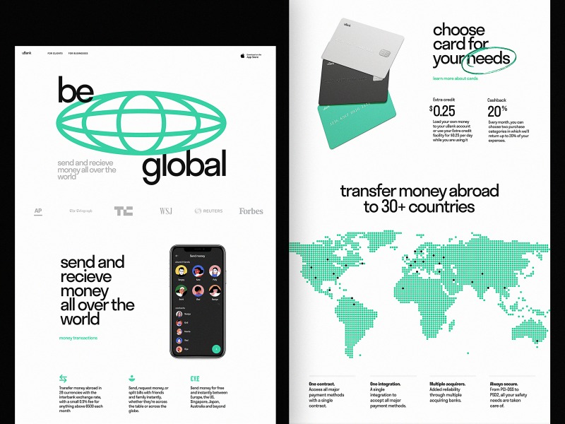 example of good landing page