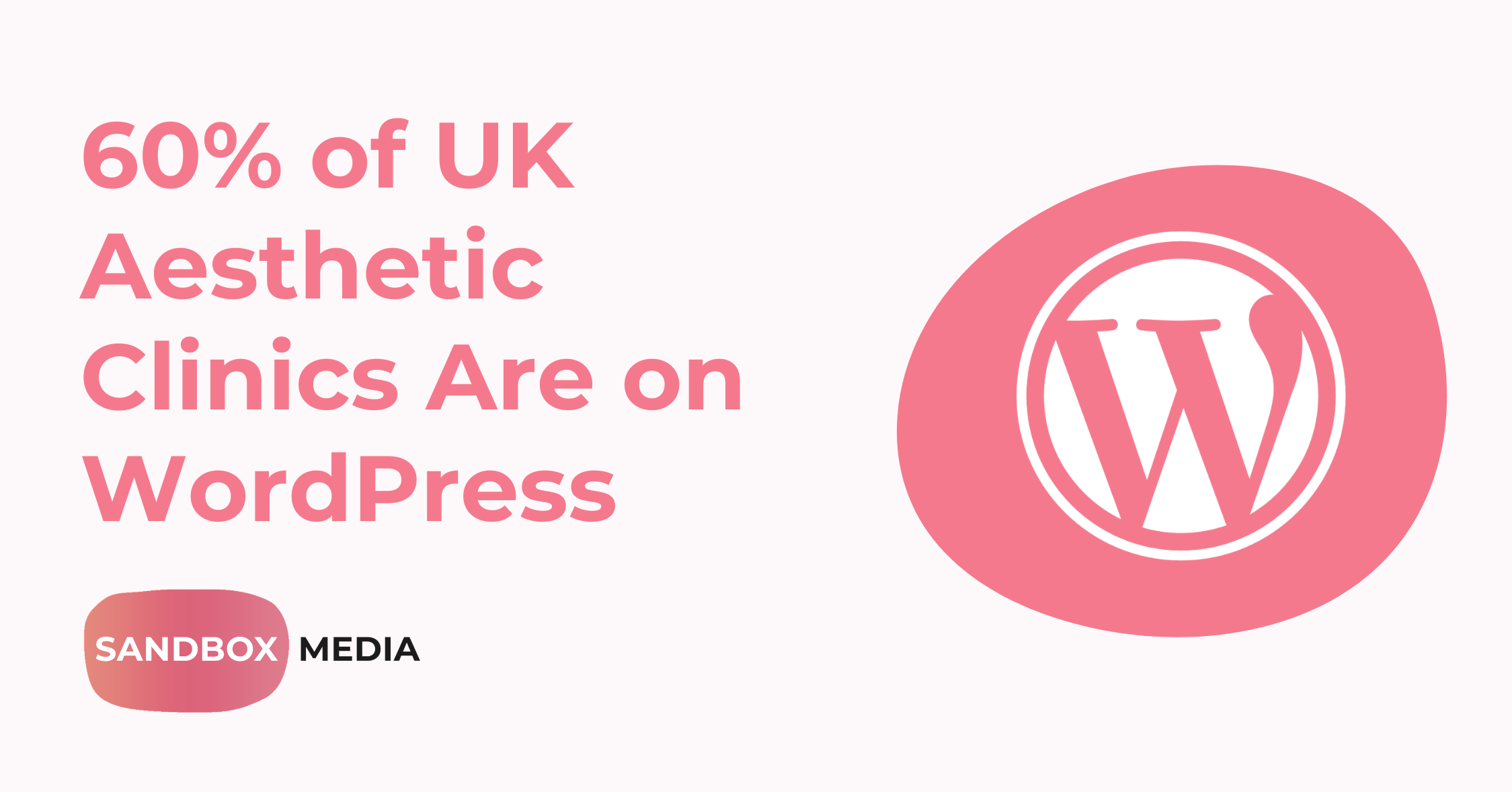 60% of UK aesthetic clinics use WordPress: platform layer analysis